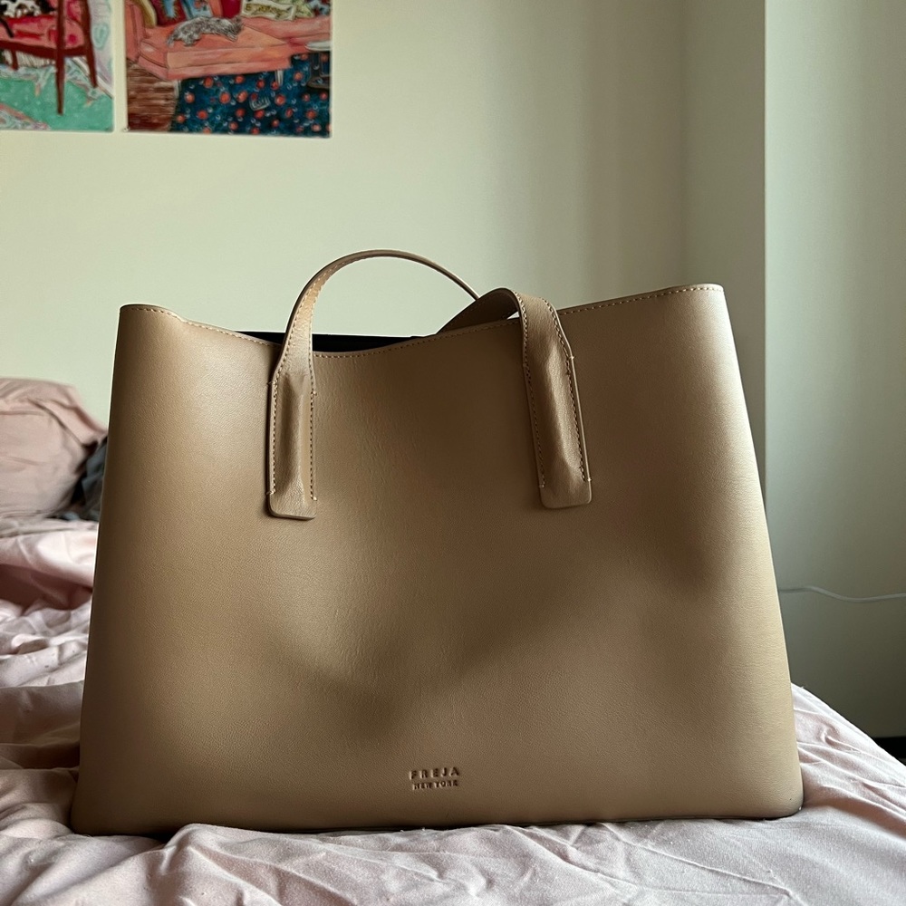 Freja New York Linnea Tote Latte - Used